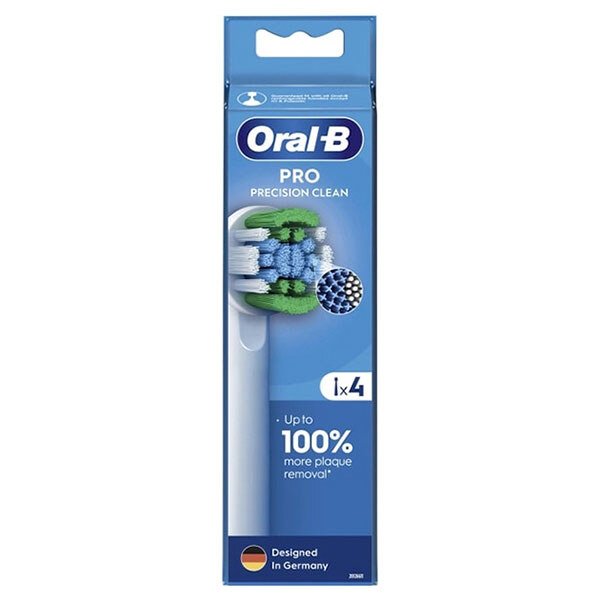 Насадка для зубной щетки Braun Oral-B Pro Precision Clean EB20RX Clean Maximiser, Белый - № 3 Насадка для зубной щетки Braun Oral-B Pro Precision Clean EB20RX Clean Maximiser, Белый - № 3