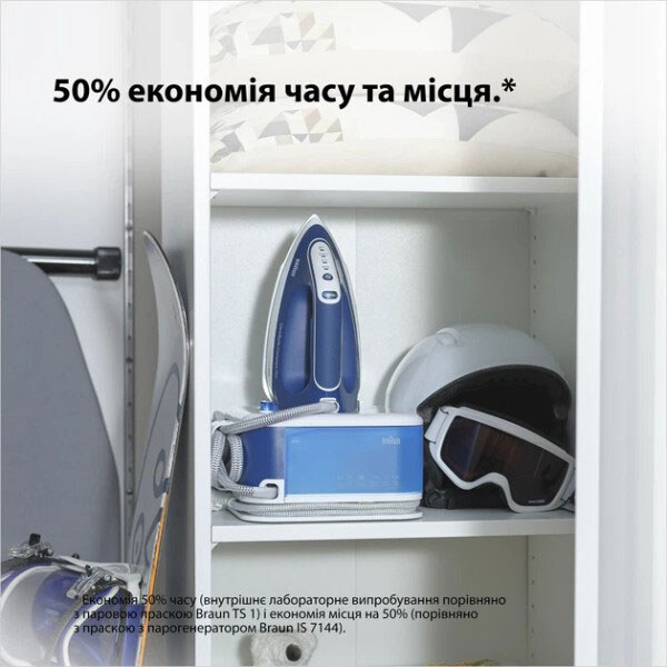 Утюг Braun IS 2565 BL Compact Pro, Синий - № 6 Утюг Braun IS 2565 BL Compact Pro, Синий - № 6