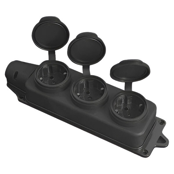 Розеточный модуль ELM SMR-30EC, Черный - № 1 Розеточный модуль ELM SMR-30EC, Черный - № 1