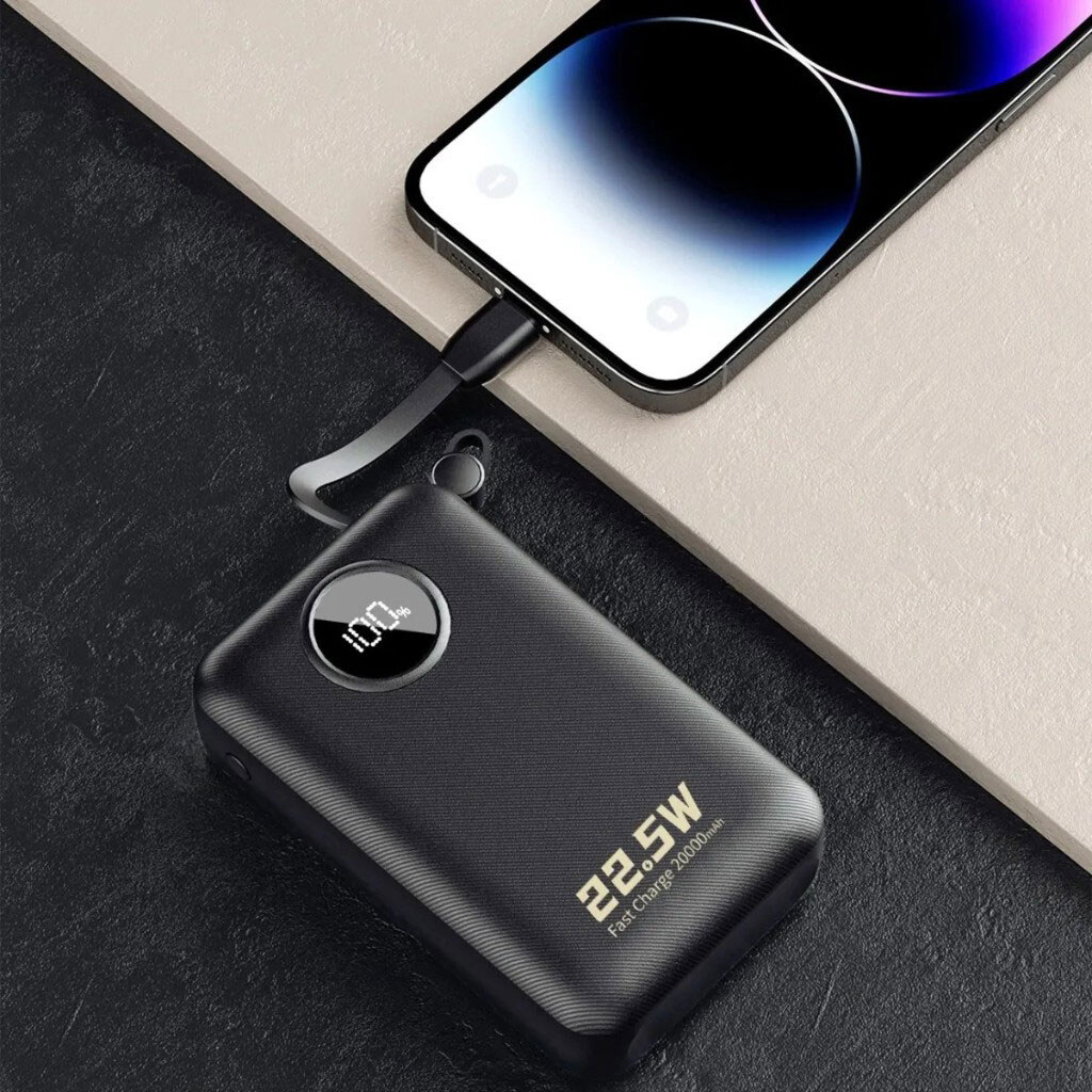 Портативная батарея (Power Bank) Dudao K14+, 20000 mAh, Черный - № 7 Портативная батарея (Power Bank) Dudao K14+, 20000 mAh, Черный - № 7
