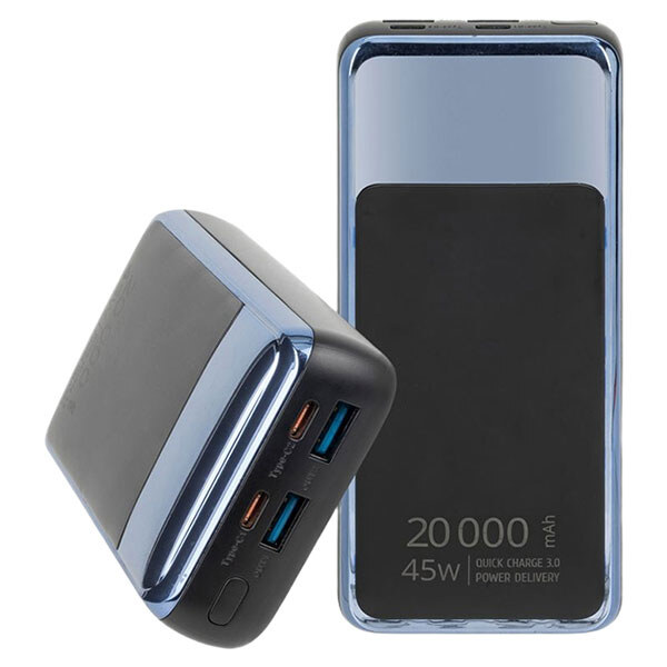 Портативная батарея (Power Bank) Rivacase Rivapower, 20000 mAh, Черный - № 5 Портативная батарея (Power Bank) Rivacase Rivapower, 20000 mAh, Черный - № 5