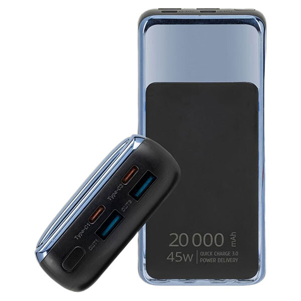 Портативная батарея (Power Bank) Rivacase Rivapower, 20000 mAh, Черный - № 6 Портативная батарея (Power Bank) Rivacase Rivapower, 20000 mAh, Черный - № 6