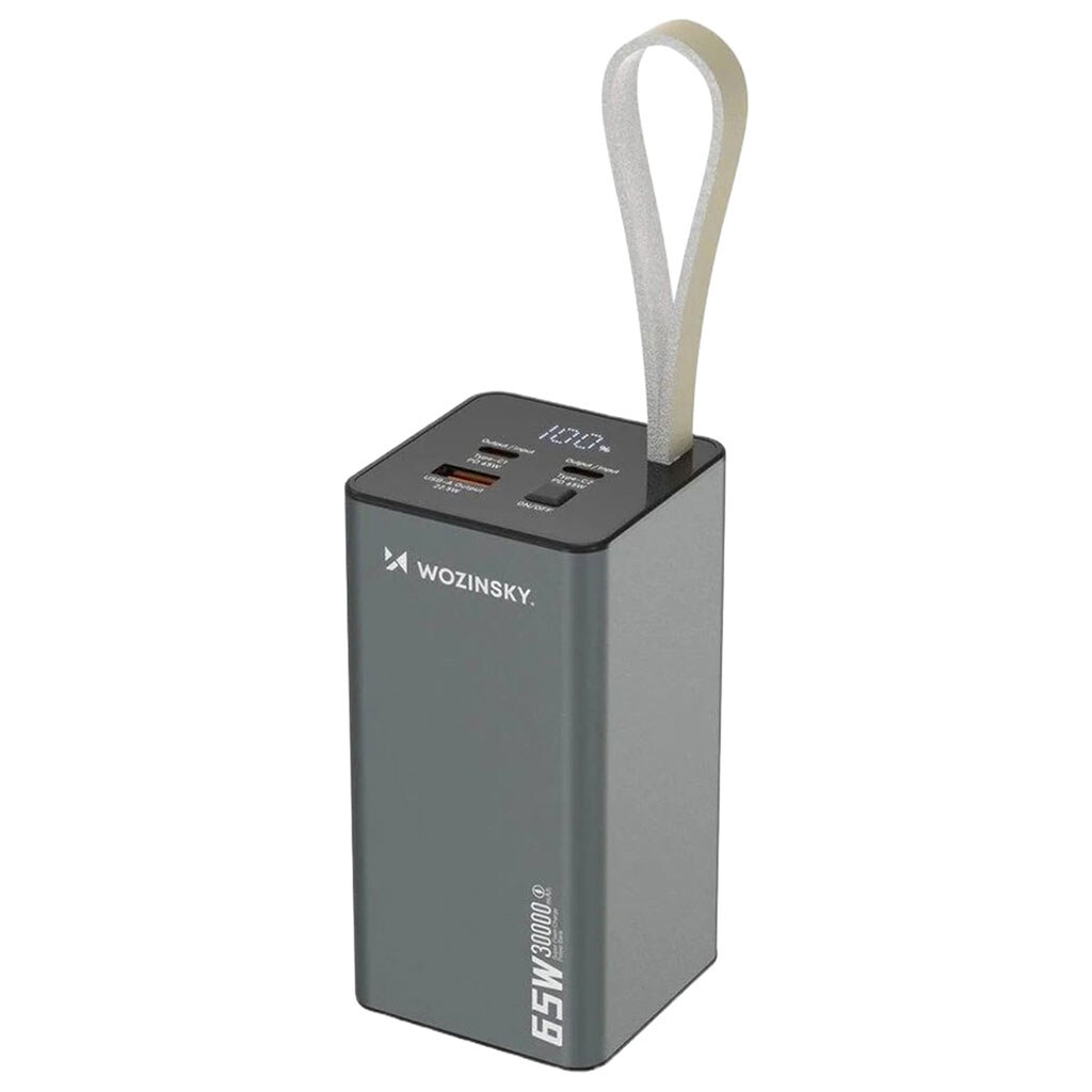 Портативная батарея (Power Bank) Wozinsky K65+, 30000 mAh, Серый - № 2 Портативная батарея (Power Bank) Wozinsky K65+, 30000 mAh, Серый - № 2