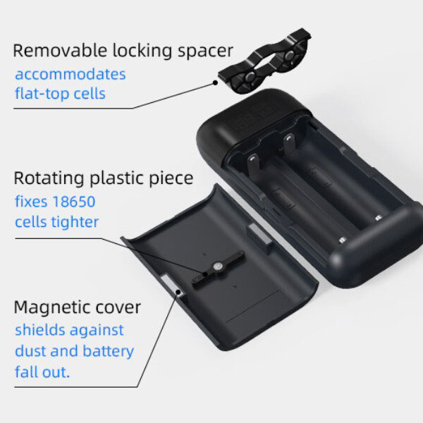 Портативная батарея (Power Bank) XTAR PB2SL V2, 12000 mAh, Черный - № 3 Портативная батарея (Power Bank) XTAR PB2SL V2, 12000 mAh, Черный - № 3