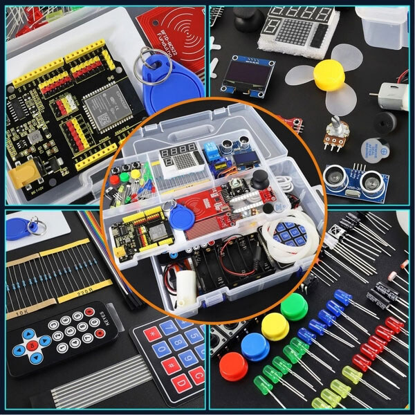Стартовый набор IOT Basic Learning Kit для ESP-32 (40 экспериментов) от Keyestudio - № 3 Стартовый набор IOT Basic Learning Kit для ESP-32 (40 экспериментов) от Keyestudio - № 3
