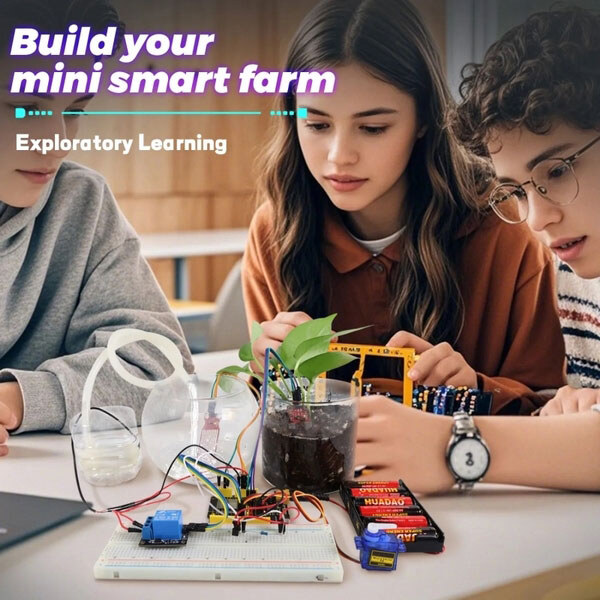 Стартовый набор IOT Basic Learning Kit для ESP-32 (40 экспериментов) от Keyestudio - № 4 Стартовый набор IOT Basic Learning Kit для ESP-32 (40 экспериментов) от Keyestudio - № 4