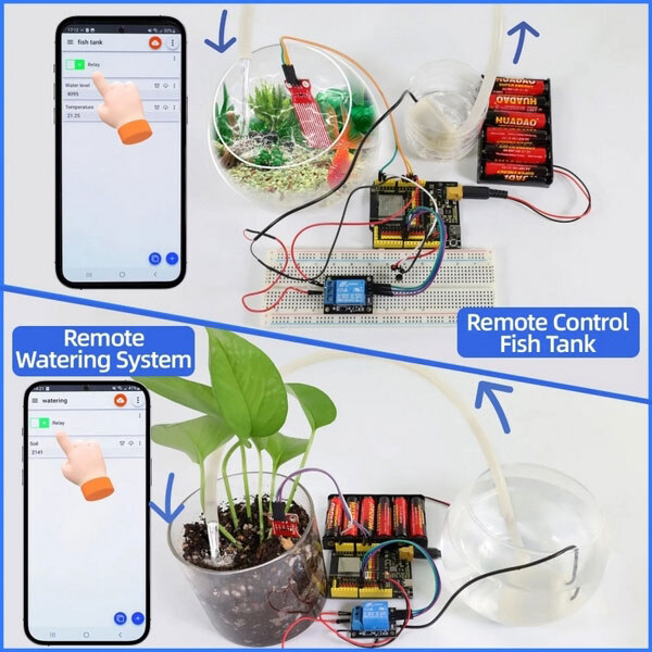 Стартовый набор IOT Basic Learning Kit для ESP-32 (40 экспериментов) от Keyestudio - № 9 Стартовый набор IOT Basic Learning Kit для ESP-32 (40 экспериментов) от Keyestudio - № 9