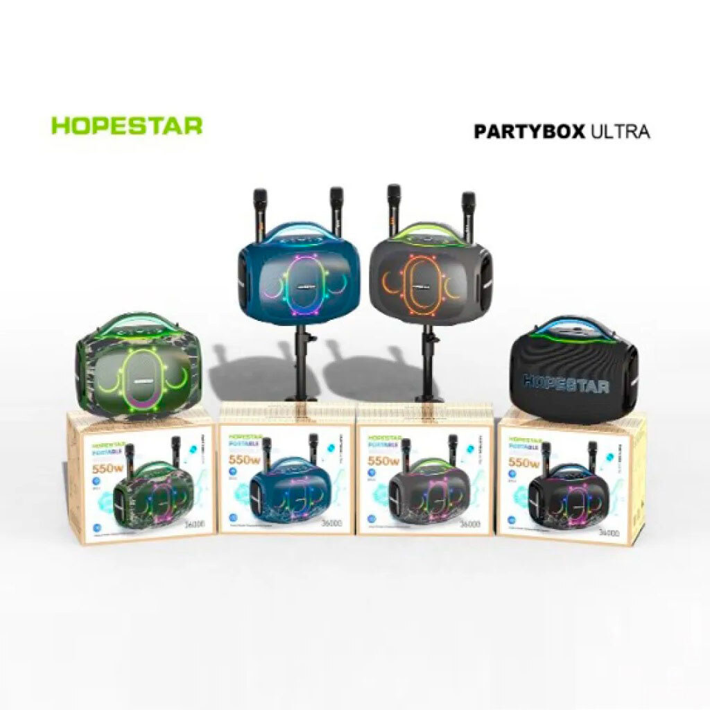 Портативная колонка Hopestar PartyBox Ultra, Черный - № 2 Портативная колонка Hopestar PartyBox Ultra, Черный - № 2