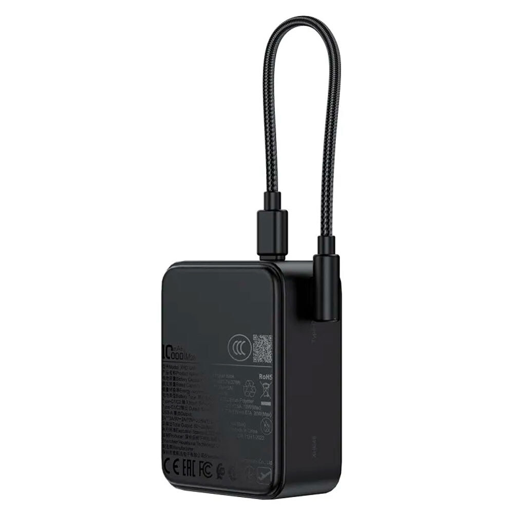 Портативная батарея (Power Bank) AceFast M28, 10000 mAh, Черный - № 3 Портативная батарея (Power Bank) AceFast M28, 10000 mAh, Черный - № 3