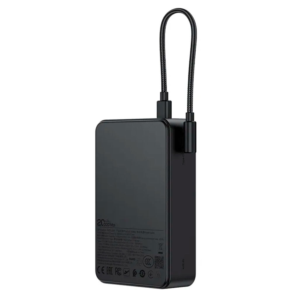 Портативная батарея (Power Bank) AceFast M29, 20000 mAh, Черный - № 3 Портативная батарея (Power Bank) AceFast M29, 20000 mAh, Черный - № 3