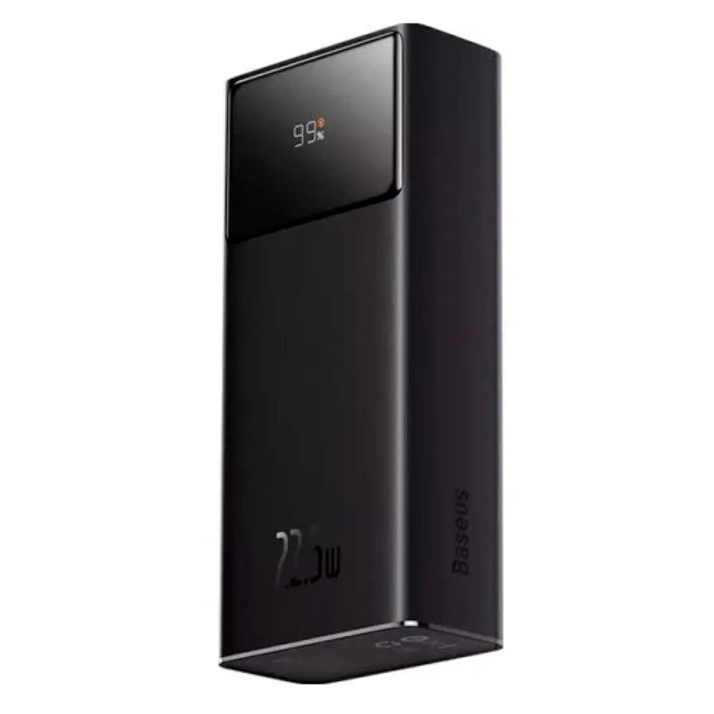 Портативная батарея (Power Bank) Baseus E0027K00 EnerFill FP41, 30000 mAh, Черный - № 1 Портативная батарея (Power Bank) Baseus E0027K00 EnerFill FP41, 30000 mAh, Черный - № 1