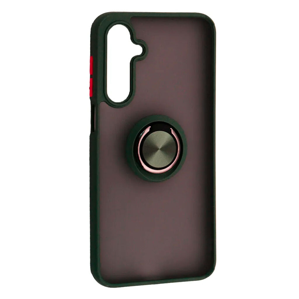 Чехол (накладка) Samsung A175 Galaxy A17 4G, Goospery Ring Case, Зеленый - № 1 Чехол (накладка) Samsung A175 Galaxy A17 4G, Goospery Ring Case, Зеленый - № 1