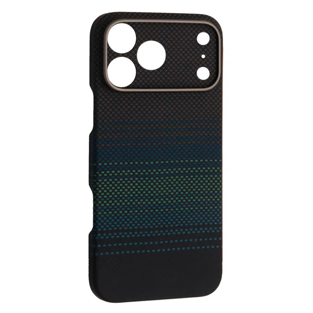 Чехол (накладка) Apple iPhone 17 Pro Max, KEVLAR, MagSafe, Синий - № 1 Чехол (накладка) Apple iPhone 17 Pro Max, KEVLAR, MagSafe, Синий - № 1