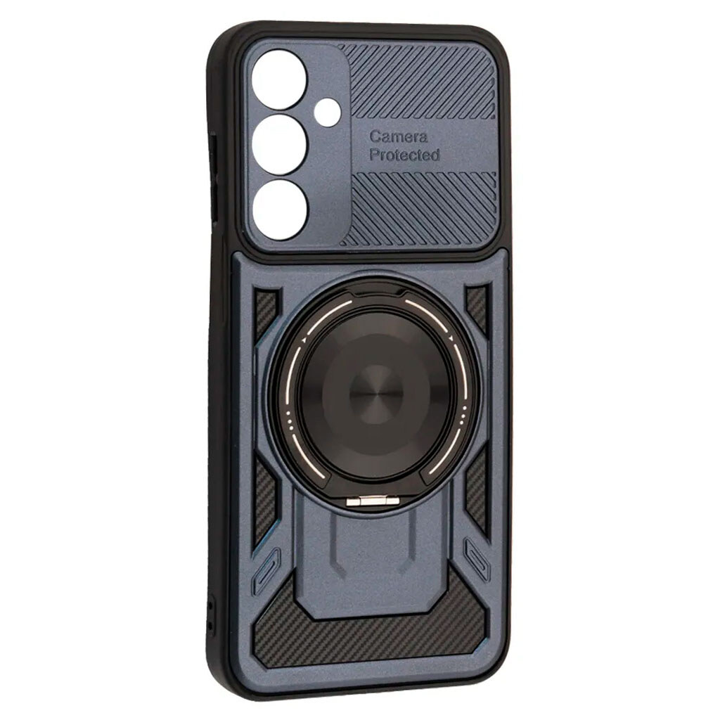 Чехол (накладка) Samsung A576 Galaxy А57 / Galaxy A57 5G, Protective Ring, MagSafe, Синий - № 1 Чехол (накладка) Samsung A576 Galaxy А57 / Galaxy A57 5G, Protective Ring, MagSafe, Синий - № 1