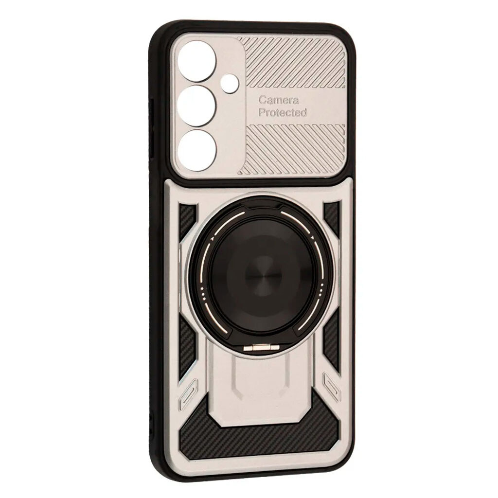 Чехол (накладка) Samsung A576 Galaxy А57 / Galaxy A57 5G, Protective Ring, MagSafe, Space Gray, Серый - № 1 Чехол (накладка) Samsung A576 Galaxy А57 / Galaxy A57 5G, Protective Ring, MagSafe, Space Gray, Серый - № 1