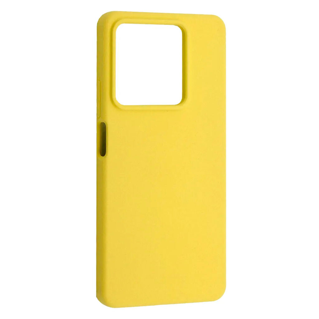 Чехол (накладка) Xiaomi Redmi Note 15 Pro, Original Soft Case, Желтый - № 1 Чехол (накладка) Xiaomi Redmi Note 15 Pro, Original Soft Case, Желтый - № 1