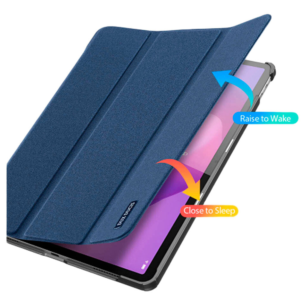 Чехол (книжка) Samsung X400 Galaxy Tab S10 Lite, Dux Ducis Domo, Синий - № 4 Чехол (книжка) Samsung X400 Galaxy Tab S10 Lite, Dux Ducis Domo, Синий - № 4