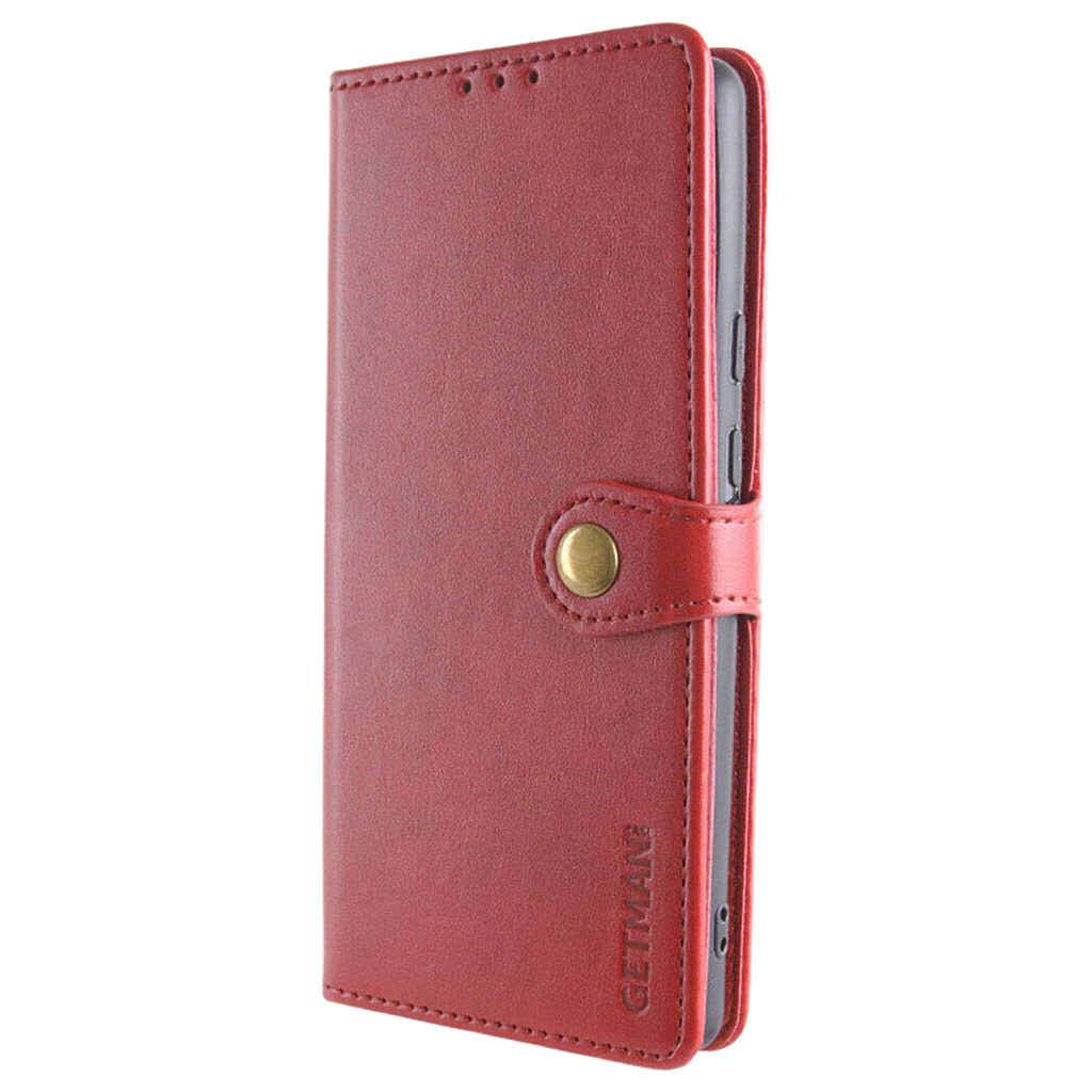 Чехол (книжка) Samsung A356 Galaxy A35 5G / A556 Galaxy A55 5G, GETMAN Gallant, Красный - № 2 Чехол (книжка) Samsung A356 Galaxy A35 5G / A556 Galaxy A55 5G, GETMAN Gallant, Красный - № 2