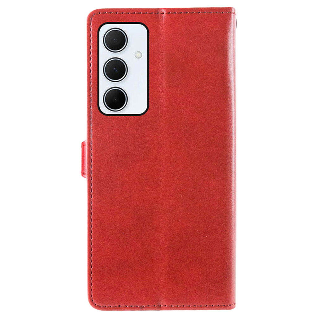 Чехол (книжка) Samsung A356 Galaxy A35 5G / A556 Galaxy A55 5G, GETMAN Gallant, Красный - № 5 Чехол (книжка) Samsung A356 Galaxy A35 5G / A556 Galaxy A55 5G, GETMAN Gallant, Красный - № 5