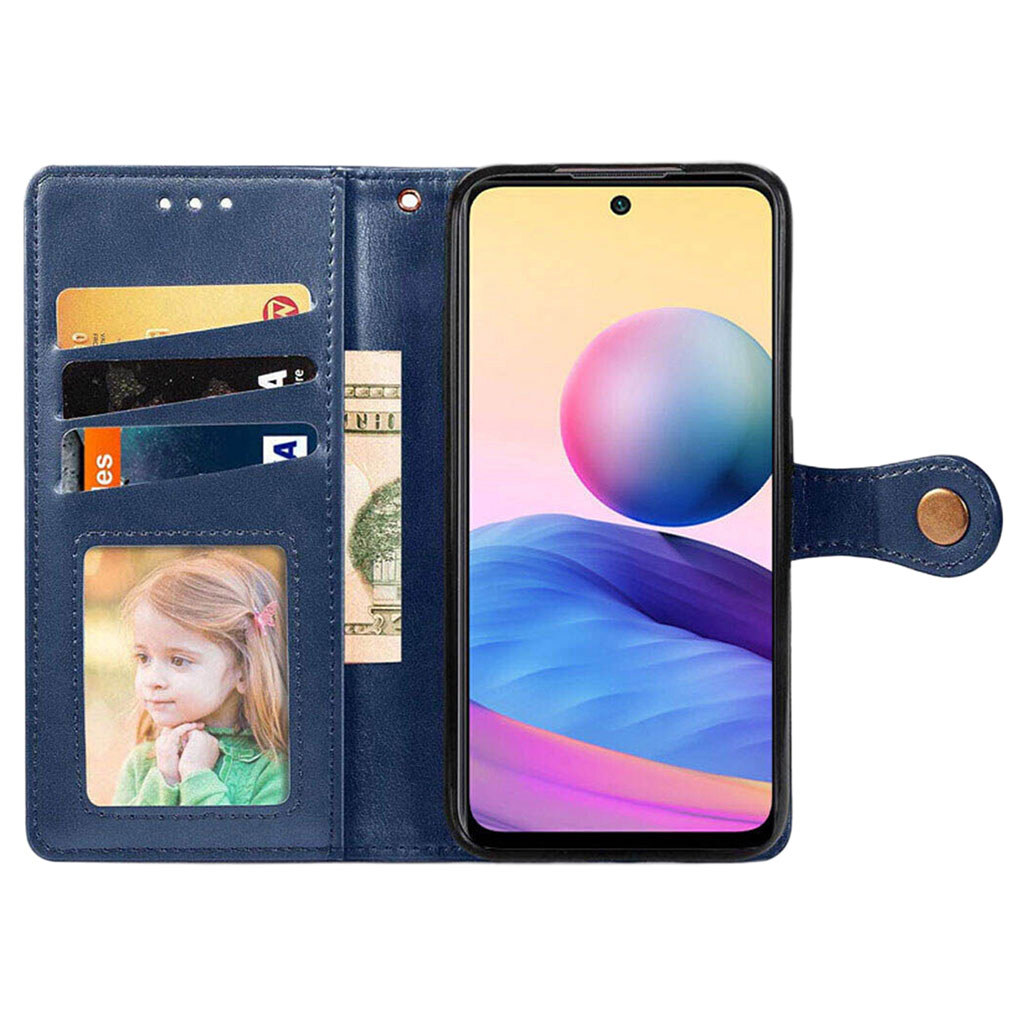 Чехол (книжка) Xiaomi Redmi 9a, GETMAN Gallant, Синий - № 4 Чехол (книжка) Xiaomi Redmi 9a, GETMAN Gallant, Синий - № 4