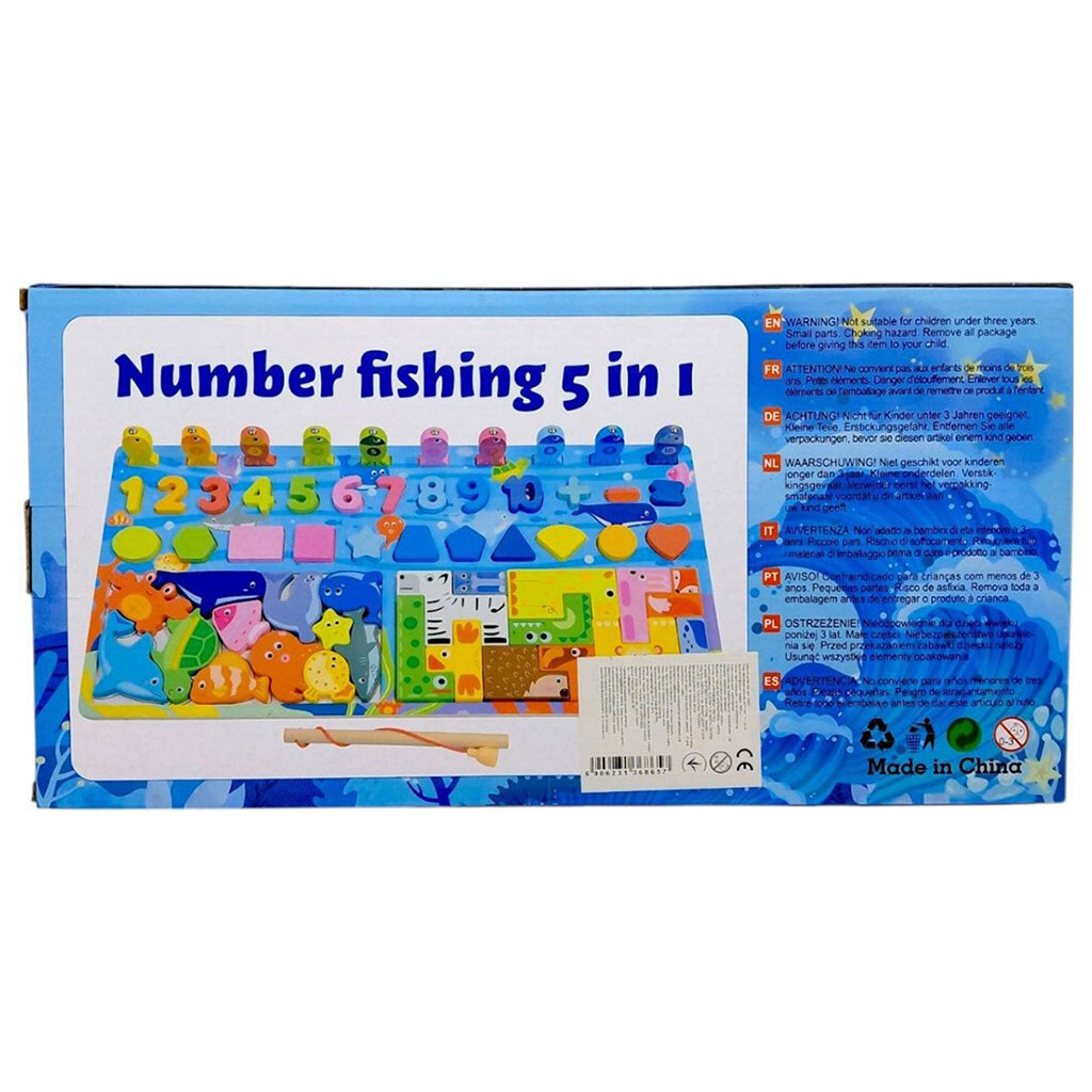 Деревянная игрушка "5в1", в коробке 45,5x23x4 см, Країна Іграшок - № 2 Деревянная игрушка "5в1", в коробке 45,5x23x4 см, Країна Іграшок - № 2