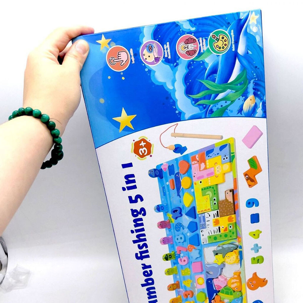 Деревянная игрушка "5в1", в коробке 45,5x23x4 см, Країна Іграшок - № 3 Деревянная игрушка "5в1", в коробке 45,5x23x4 см, Країна Іграшок - № 3
