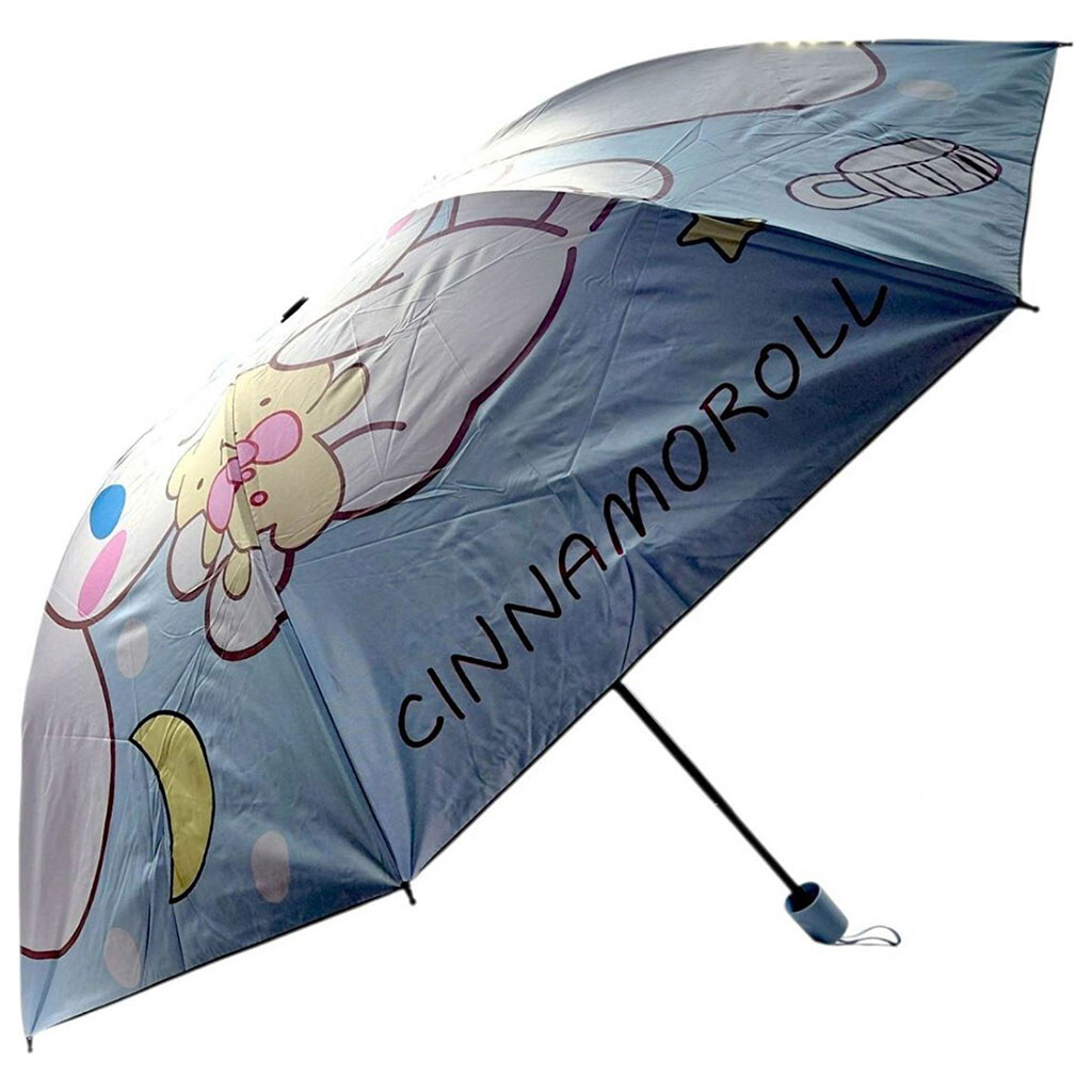 Зонтик "Sanrio: Cinnamoroll / Синаморол", d=95 см, длина 26 см, 8 спиц, чехол, в пакете, Mic - № 1 Зонтик "Sanrio: Cinnamoroll / Синаморол", d=95 см, длина 26 см, 8 спиц, чехол, в пакете, Mic - № 1