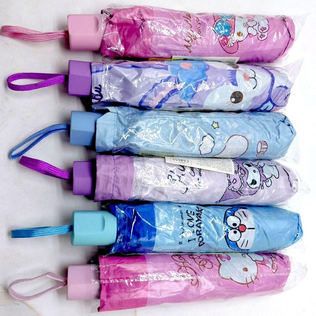 Зонтик "Sanrio: Cinnamoroll / Синаморол", d=95 см, длина 26 см, 8 спиц, чехол, в пакете, Mic - № 3 Зонтик "Sanrio: Cinnamoroll / Синаморол", d=95 см, длина 26 см, 8 спиц, чехол, в пакете, Mic - № 3