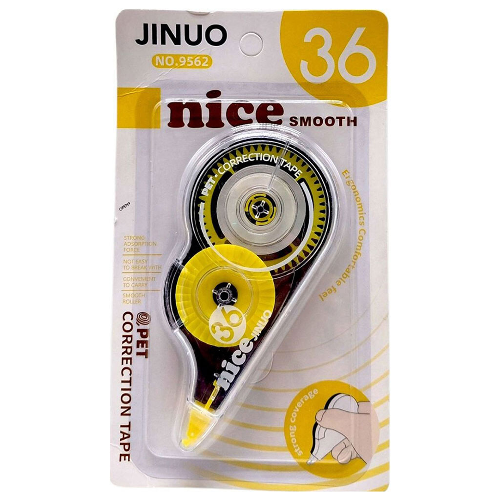 Корректор ленточный "JINUO", 5ммx36м, Mic - № 1 Корректор ленточный "JINUO", 5ммx36м, Mic - № 1