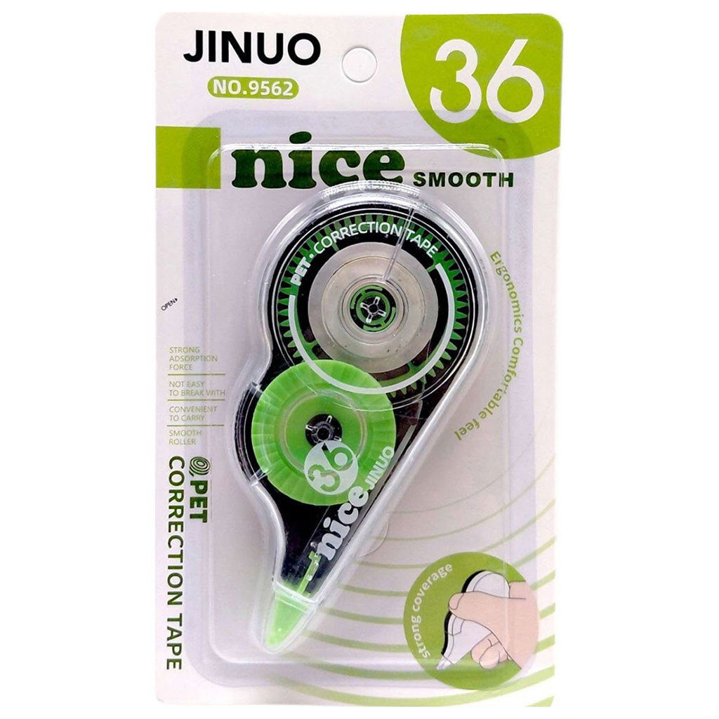 Корректор ленточный "JINUO", 5ммx36м, Mic - № 1 Корректор ленточный "JINUO", 5ммx36м, Mic - № 1