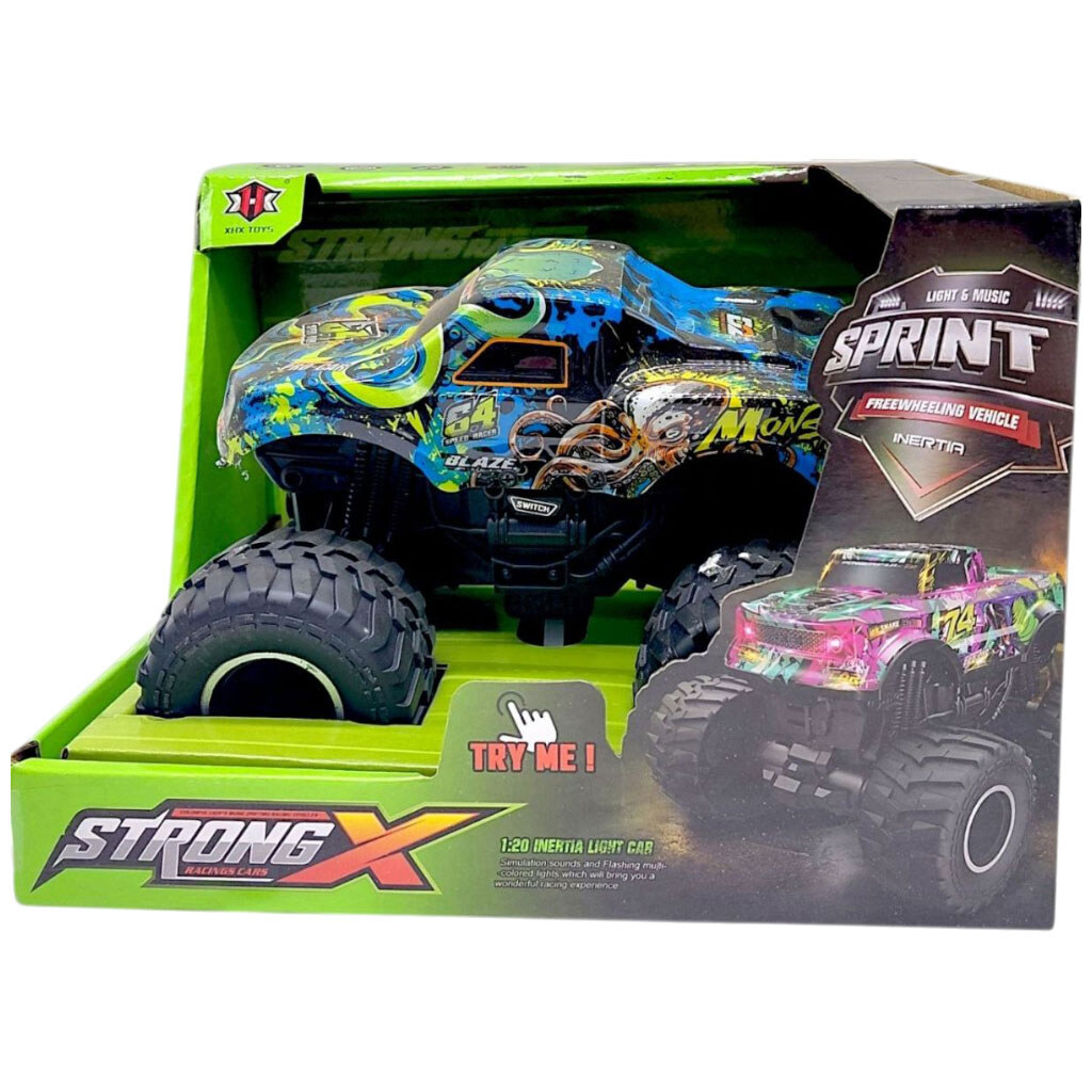 Машина инерционная "STRONG RACERS", Xhx Toys - № 1 Машина инерционная "STRONG RACERS", Xhx Toys - № 1