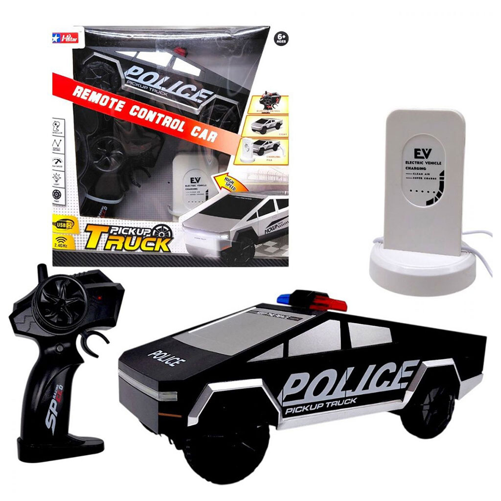 Машина на радиоуправлении Полиция, функциональная зарядная станция, встроенный акум. 3.7V, пульт 2.4G, резиновые колеса, подсветка, музыка, беззвучный режим, в коробке, Mic - № 2 Машина на радиоуправлении Полиция, функциональная зарядная станция, встроенный акум. 3.7V, пульт 2.4G, резиновые колеса, подсветка, музыка, беззвучный режим, в коробке, Mic - № 2