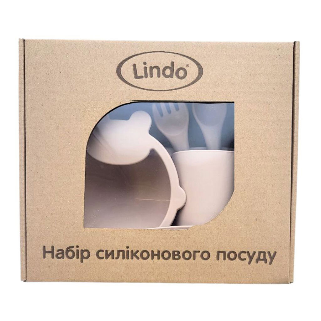 Набор силиконовой посуды, Lindo - № 3 Набор силиконовой посуды, Lindo - № 3