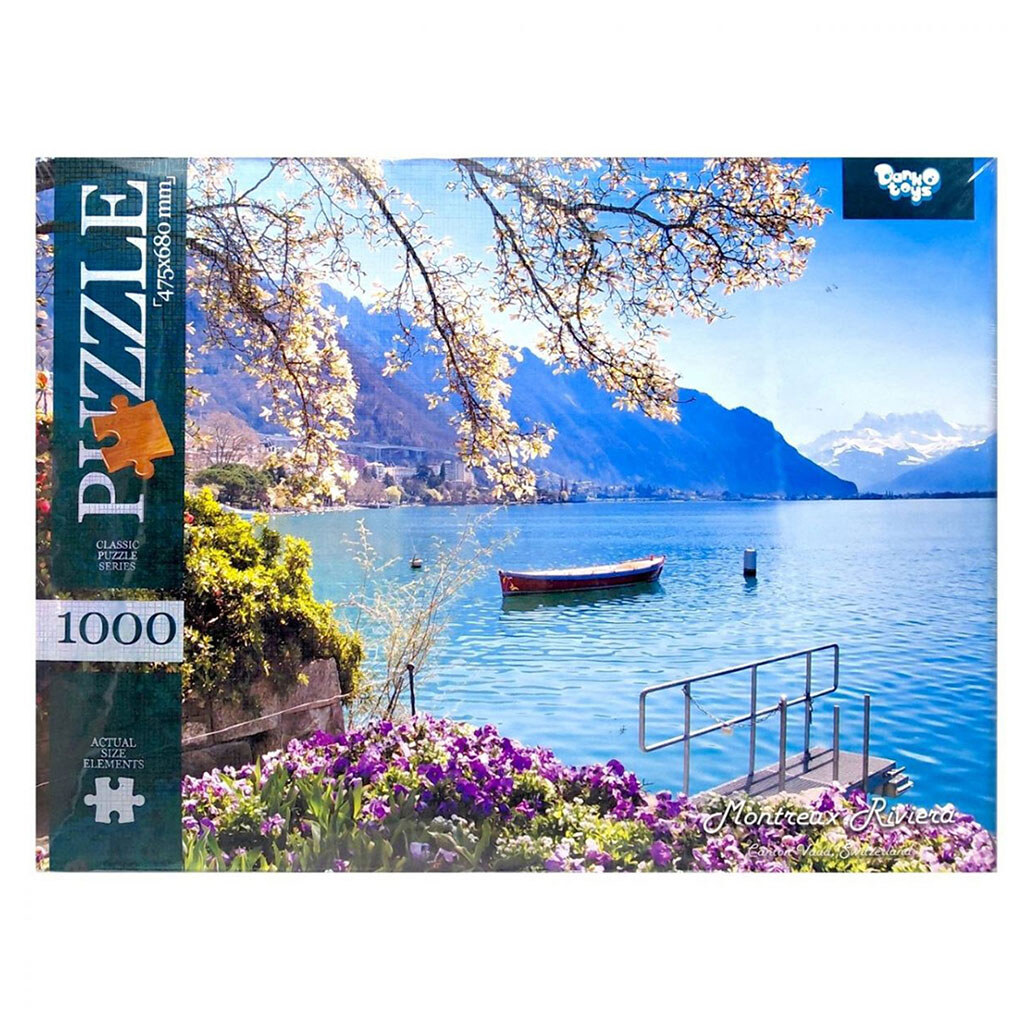 Пазлы "MONTREUX RIVIERA" №2, 1000 эл., Dankotoys - № 1 Пазлы "MONTREUX RIVIERA" №2, 1000 эл., Dankotoys - № 1