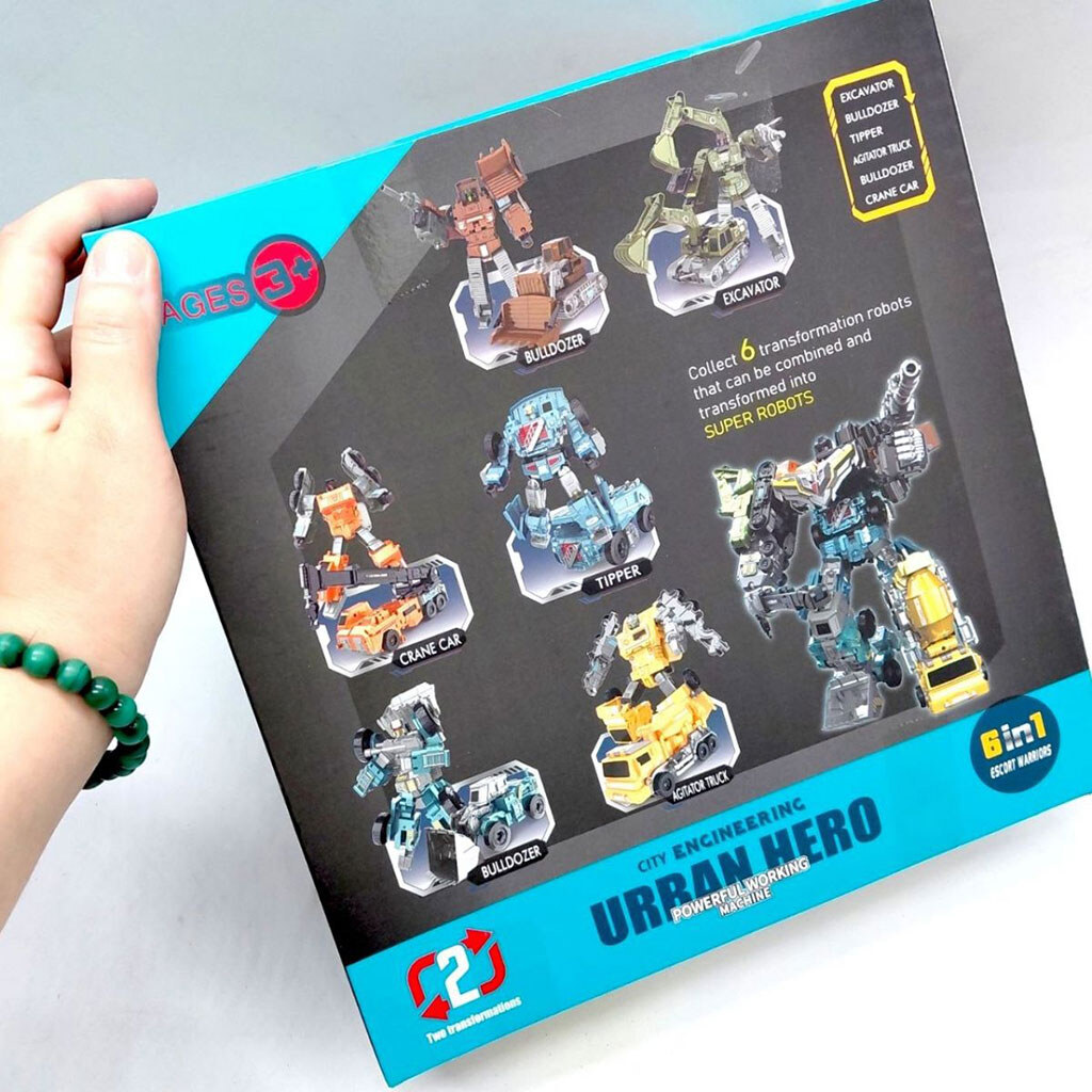 Робот "Urban Hero", стройтехника, YuTeng Toys - № 2 Робот "Urban Hero", стройтехника, YuTeng Toys - № 2