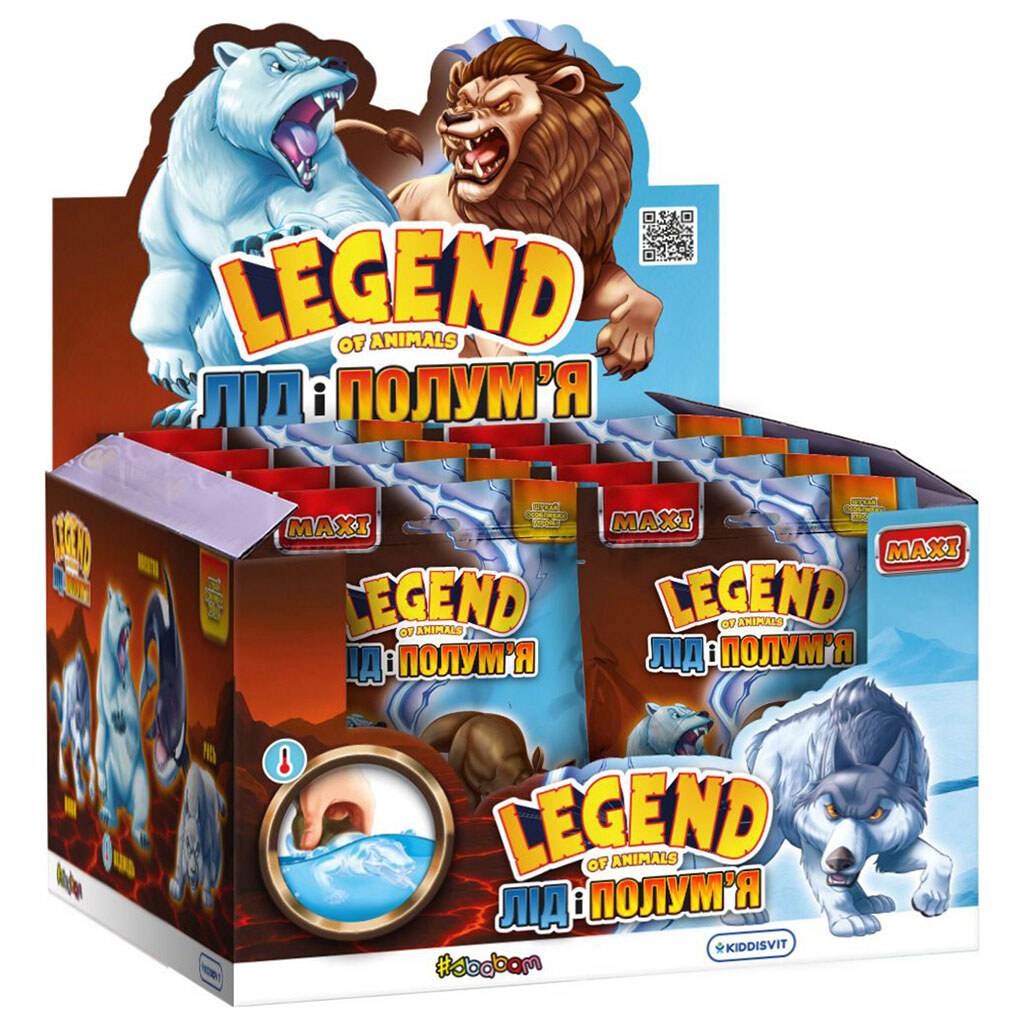 Стретч-игрушка в виде животного серии "LEGEND OF ANIMALS МАКСИ: ЛЁД И ПЛУМ", микс, Sbabam - № 2 Стретч-игрушка в виде животного серии "LEGEND OF ANIMALS МАКСИ: ЛЁД И ПЛУМ", микс, Sbabam - № 2