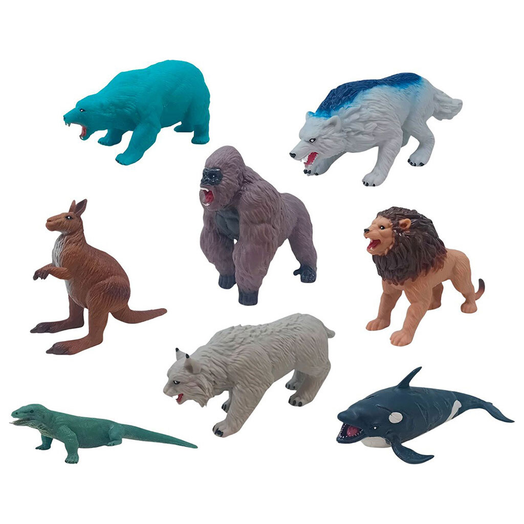 Стретч-игрушка в виде животного серии "LEGEND OF ANIMALS МАКСИ: ЛЁД И ПЛУМ", микс, Sbabam - № 3 Стретч-игрушка в виде животного серии "LEGEND OF ANIMALS МАКСИ: ЛЁД И ПЛУМ", микс, Sbabam - № 3