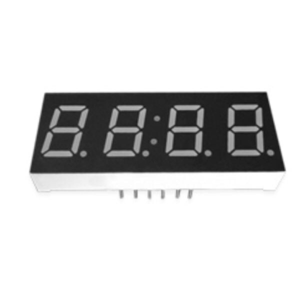 Индикатор 4 разряда 0.4" Красный, катод, черный фон KL-4041-ASR - № 1 Индикатор 4 разряда 0.4" Красный, катод, черный фон KL-4041-ASR - № 1