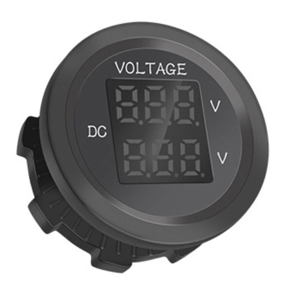 Вольтметр YC-A70G 6-30VDC двойной зеленый - № 1 Вольтметр YC-A70G 6-30VDC двойной зеленый - № 1