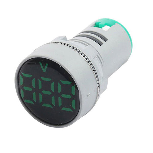 Вольтметр щитовой AD16-22CV (AD16-22DSV) Green 60-500VAC - № 1 Вольтметр щитовой AD16-22CV (AD16-22DSV) Green 60-500VAC - № 1