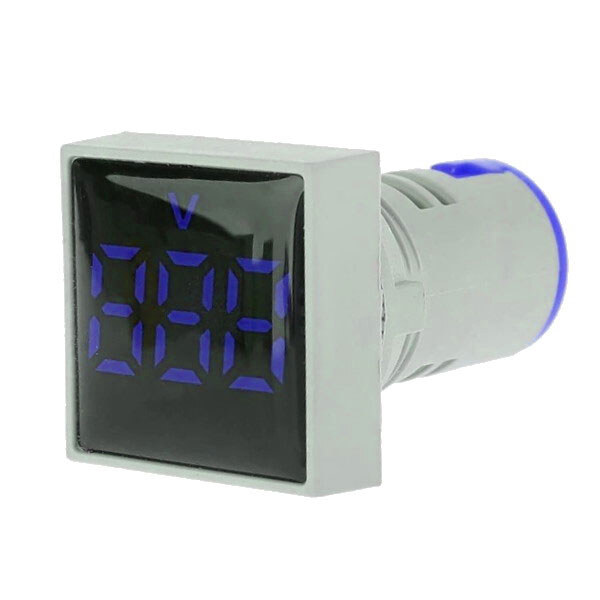 Вольтметр щитовой AD16-22VMS-B-1 20-500VAC Синий - № 1 Вольтметр щитовой AD16-22VMS-B-1 20-500VAC Синий - № 1