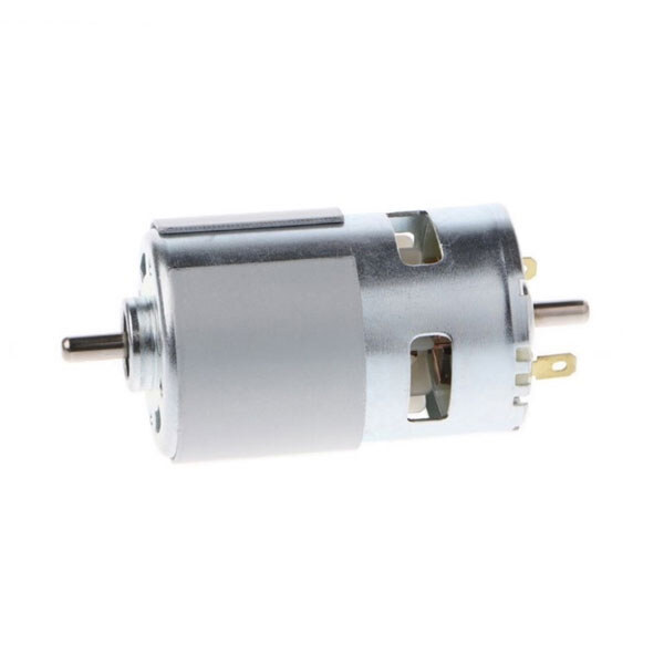 Двигатель электрический DC-775, 12V, 1,2А, 12000rpm, 2 подшипника - № 1 Двигатель электрический DC-775, 12V, 1,2А, 12000rpm, 2 подшипника - № 1