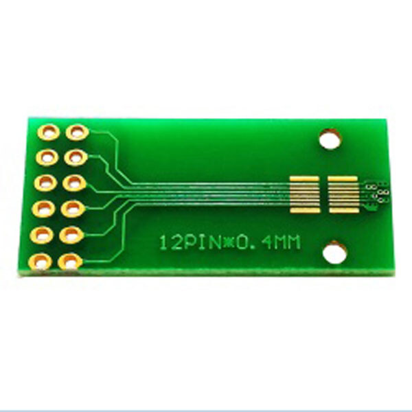 Плата макетная FPC double row 12pin шаг 0.4мм на выводы 2.54мм - № 1 Плата макетная FPC double row 12pin шаг 0.4мм на выводы 2.54мм - № 1