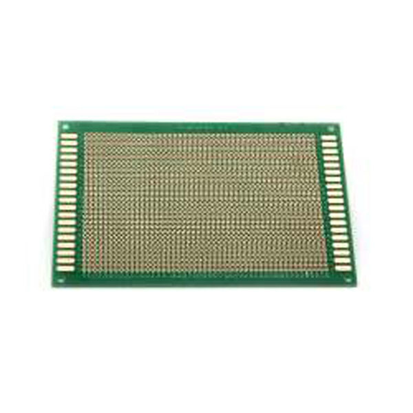 Плата односторонняя макетная 9cmX15cmX1,6mm шаг 2,54мм маска одностор - № 1 Плата односторонняя макетная 9cmX15cmX1,6mm шаг 2,54мм маска одностор - № 1