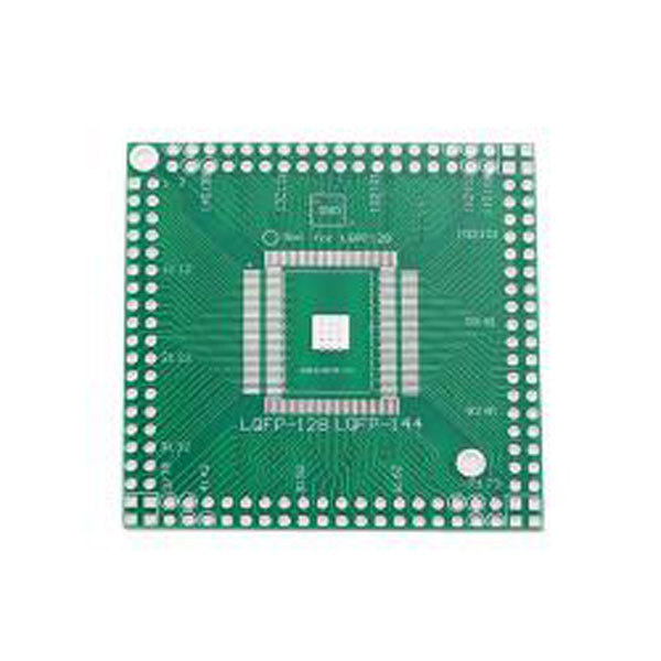 Плата печатная переходник LQFP-128/144-DIP для CPU/FPGA - № 2 Плата печатная переходник LQFP-128/144-DIP для CPU/FPGA - № 2