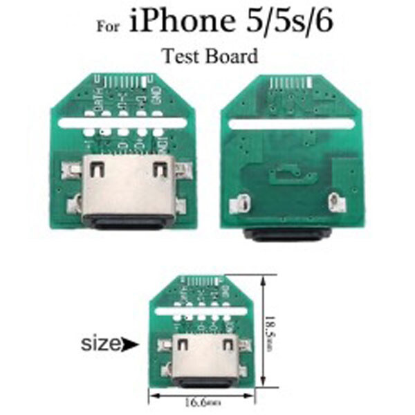 Плата печатная с разъемом USB Apple Lightning - № 2 Плата печатная с разъемом USB Apple Lightning - № 2