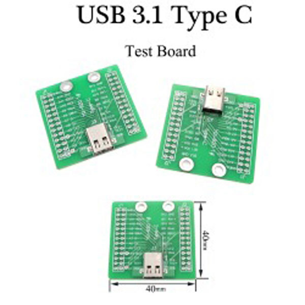 Плата печатная с разъемом USB Type-C YG-620 - № 2 Плата печатная с разъемом USB Type-C YG-620 - № 2