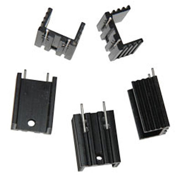 Радиатор алюминиевый 20*15*10MM K20 radiator heatsink TO-220 with pins - № 2 Радиатор алюминиевый 20*15*10MM K20 radiator heatsink TO-220 with pins - № 2
