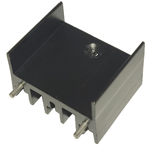 Радиатор алюминиевый 20*24*16MM D20 aluminum heat sink (with pin) - № 1 Радиатор алюминиевый 20*24*16MM D20 aluminum heat sink (with pin) - № 1