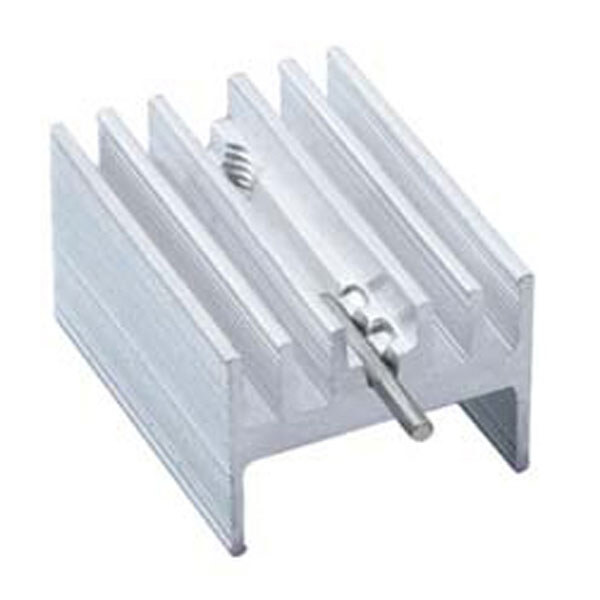 Радиатор алюминиевый 21*15*11MM radiator heatsink TO-220 (with pin) - № 1 Радиатор алюминиевый 21*15*11MM radiator heatsink TO-220 (with pin) - № 1